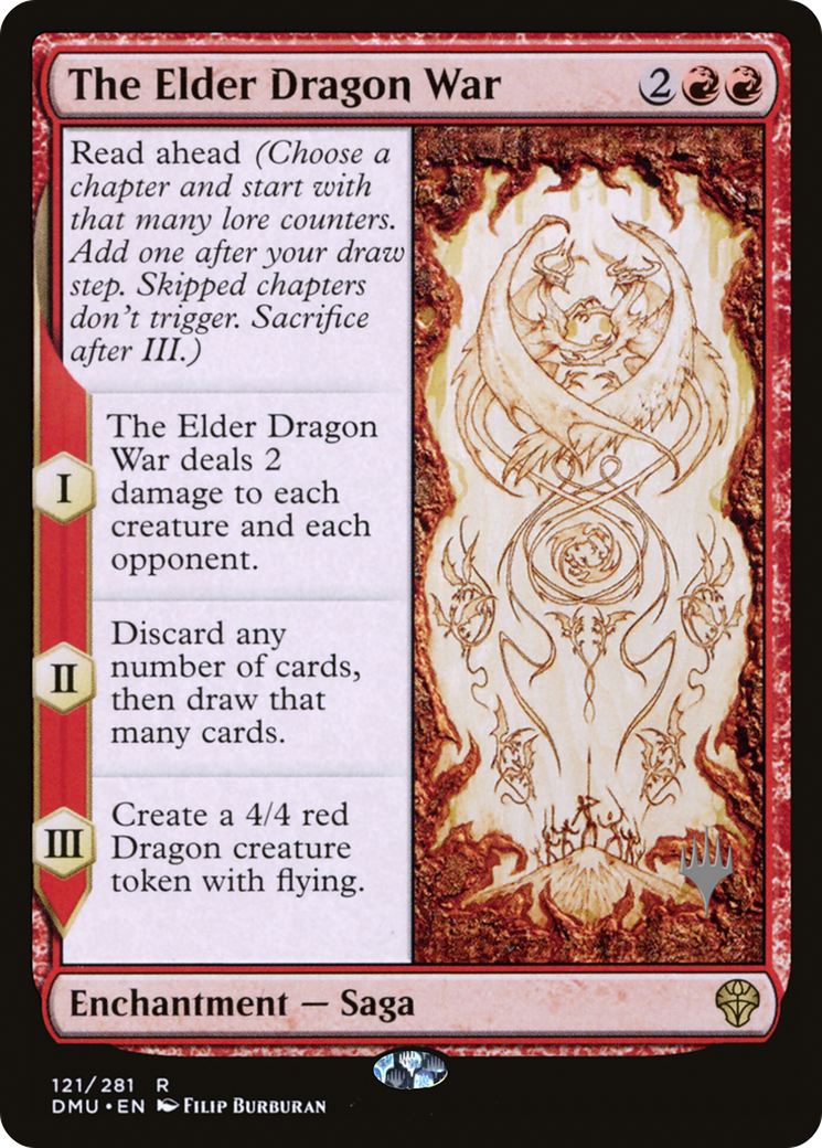 The Elder Dragon War (PPDMU-121) - Dominaria United Promos Foil