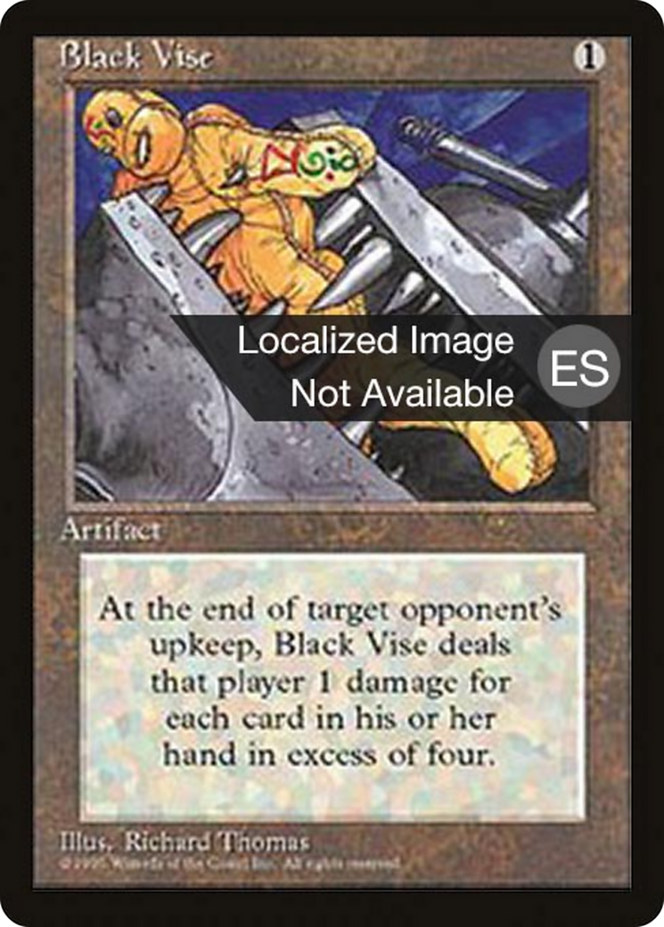 Black Vise (4BB-317) - Fourth Edition Foreign Black Border