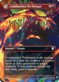 Combustion Technique (Borderless) (TLA-301) - Avatar: The Last Airbender Foil