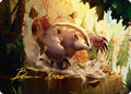 Badgermole Art Card (Gold-Stamped Signature) (ASTLA-012) - Art Series: Avatar: The Last Airbender