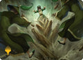Rockalanche Art Card (Gold-Stamped Planeswalker Symbol) (ASTLA-017) - Art Series: Avatar: The Last Airbender
