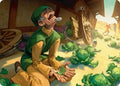 Unlucky Cabbage Merchant Art Card (ASTLA-019) - Art Series: Avatar: The Last Airbender