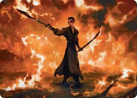 Zuko, Conflicted Art Card (ASTLA-024) - Art Series: Avatar: The Last Airbender