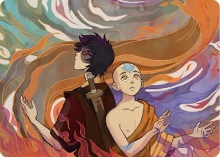 Fated Firepower Art Card (ASTLA-043) - Art Series: Avatar: The Last Airbender