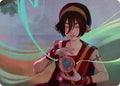 Toph, the First Metalbender Art Card (ASTLA-049) - Art Series: Avatar: The Last Airbender