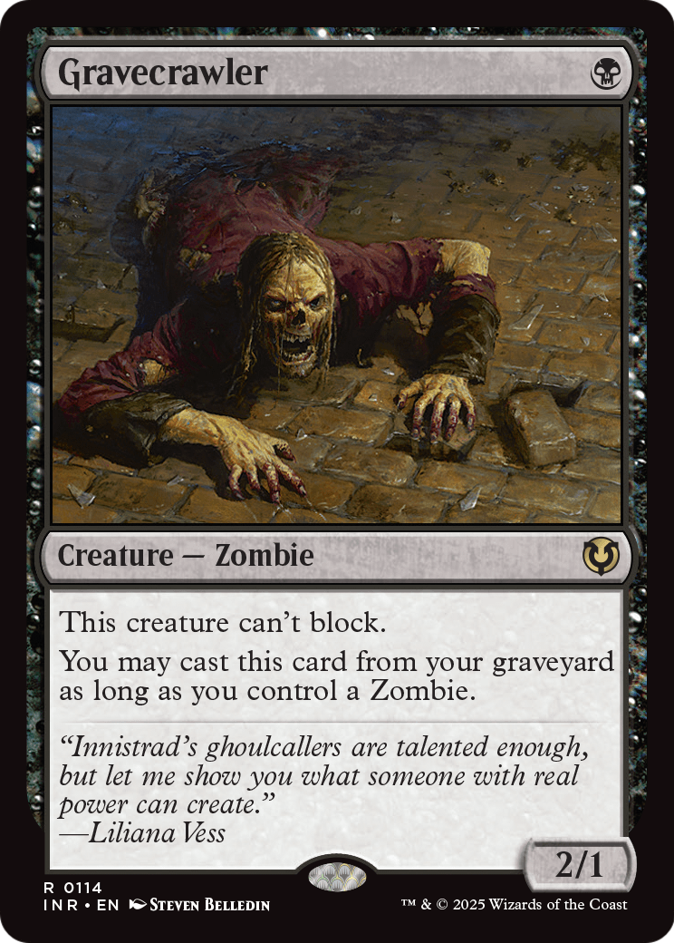 Gravecrawler (INR-114) - Innistrad Remastered