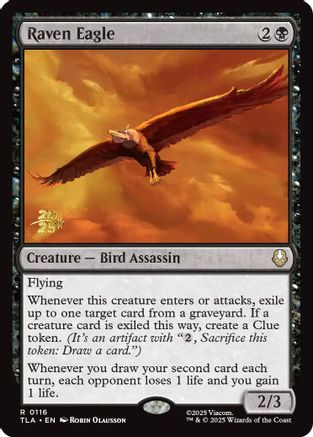 Raven Eagle (PRE-116) - Prerelease Cards Foil