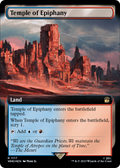 Temple of Epiphany (Extended Art) (Surge Foil) (WHO-1117) - Doctor Who: (Extended Art) Foil