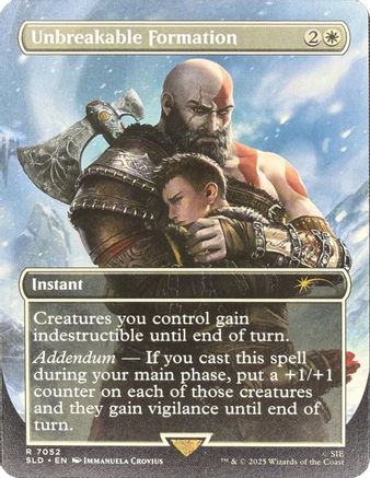 Unbreakable Formation (7052) (SLD-7052) - Secret Lair Drop Series Foil