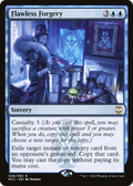 Flawless Forgery (PPSNC-026) - New Capenna Commander Promos Foil