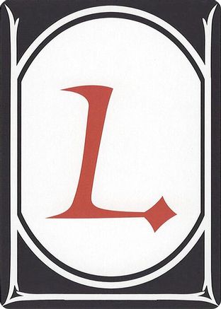 Letter Card - L (SLC-) - Secret Lair Countdown Kit