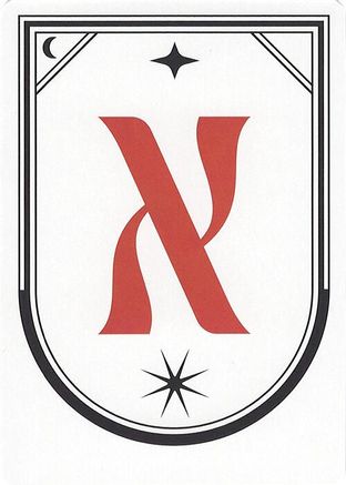 Letter Card - X (SLC-) - Secret Lair Countdown Kit