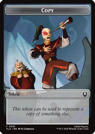 Copy (0001) // Clue (0016) Double-Sided Token (TLA-1 // 16) - Avatar: The Last Airbender