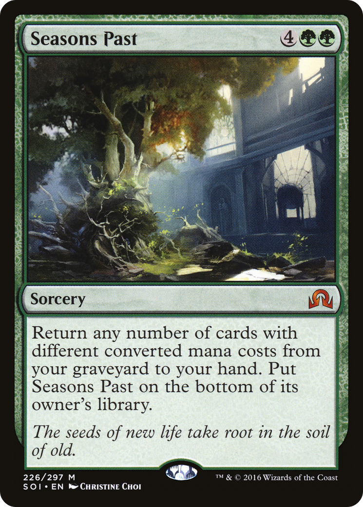 Seasons Past (SOI-226) - Shadows over Innistrad Foil