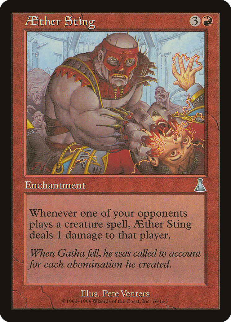 Aether Sting (UDS-076) - Urza's Destiny Foil