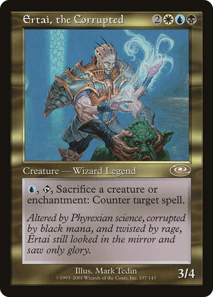 Ertai, the Corrupted (PLS-107) - Planeshift Foil