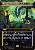 Emergent Ultimatum (Borderless) (SPG-105) - Special Guests Foil