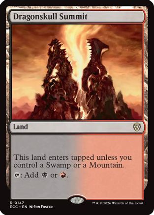 Dragonskull Summit (ECC-147) - Commander: Lorwyn Eclipsed
