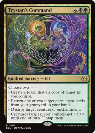 Trystan's Command (PPECL-247) - Promo Pack: Lorwyn Eclipsed Foil