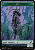 Elk // Mutavault Double-Sided Token (ECL-2 // 11) - Lorwyn Eclipsed Foil