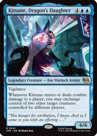 Kitsune, Dragon's Daughter (TMT-041) - Teenage Mutant Ninja Turtles Foil