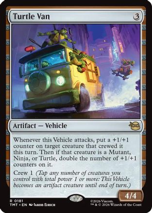 Turtle Van (TMT-181) - Teenage Mutant Ninja Turtles Foil
