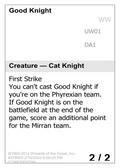 Good Knight (UNK-) - Unknown Event