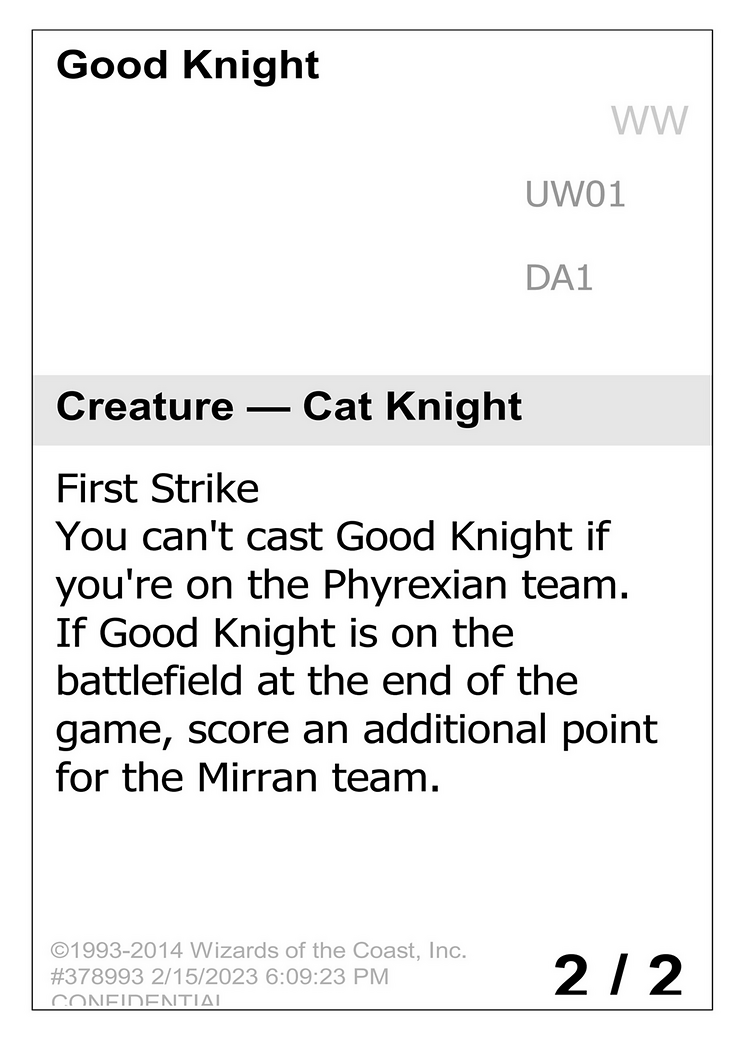 Good Knight (UNK-) - Unknown Event