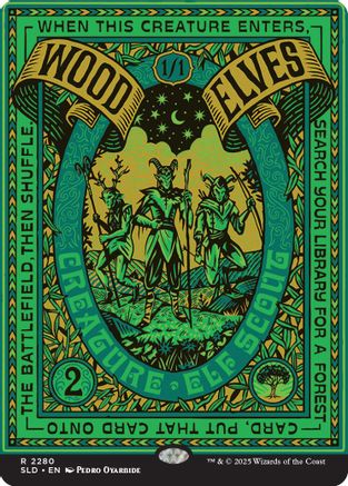 Wood Elves (2280) (SLD-2280) - Secret Lair Drop Series