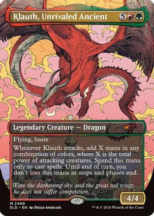Klauth, Unrivaled Ancient (SLD-2499) - Secret Lair Drop Series