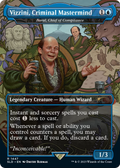Vizzini, Criminal Mastermind - Baral, Chief of Compliance (SLD-1447) - Secret Lair Drop / Vizzini, Criminal Mastermind (Borderless) Foil