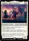 Splinter, Aging Champion (TMC-104) - Commander: Teenage Mutant Ninja Turtles