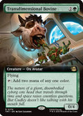 Transdimensional Bovine (Extended Art) (TMT-274) - Teenage Mutant Ninja Turtles