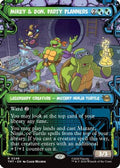 Mikey & Don, Party Planners (Showcase) (TMT-246) - Teenage Mutant Ninja Turtles Foil