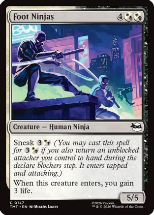 Foot Ninjas (TMT-147) - Teenage Mutant Ninja Turtles
