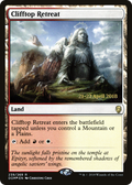 Clifftop Retreat (PRE-239) - Dominaria Promos Foil