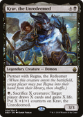 Krav, the Unredeemed (BBD-004) - Battlebond Foil