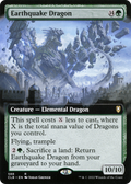 Earthquake Dragon (Extended Art) (CLB-588) - Commander Legends: Battle for Baldur's Gate: (Extended Art)