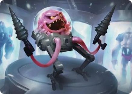 Krang, Master Mind Art Card (4/54) (ASTMT-004) - Art Series: Teenage Mutant Ninja Turtles