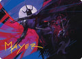 Shredder's Technique Art Card (Gold-Stamped Signature) (ASTMT-007) - Art Series: Teenage Mutant Ninja Turtles