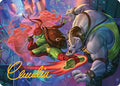 Super Combo Art Card (Gold-Stamped Signature) (ASTMT-044) - Art Series: Teenage Mutant Ninja Turtles