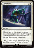 Continue? (Surge Foil) (TMC-007) - Commander: Teenage Mutant Ninja Turtles Foil
