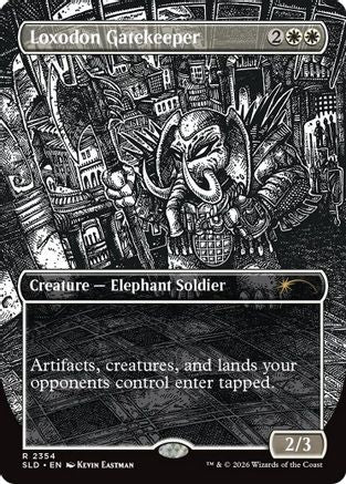Loxodon Gatekeeper (2354) (SLD-2354) - Secret Lair Drop Series