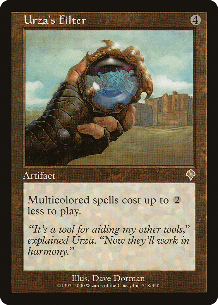Urza's Filter (INV-318) - Invasion Foil