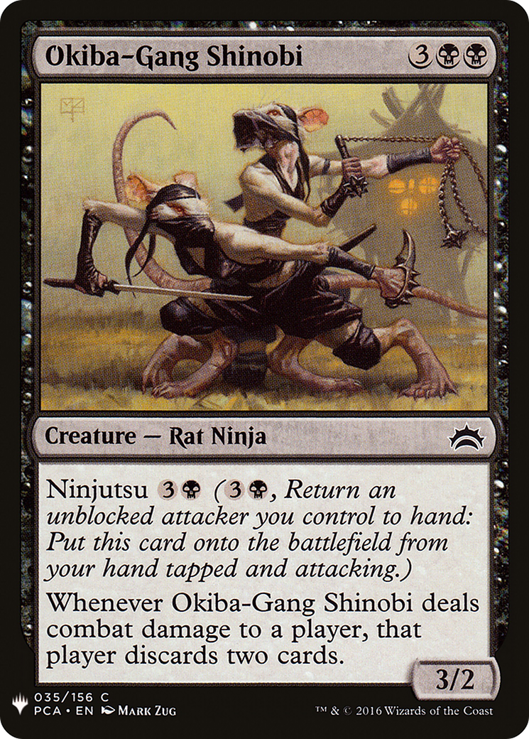 Okiba-Gang Shinobi (LIST-PCA-35) - The List