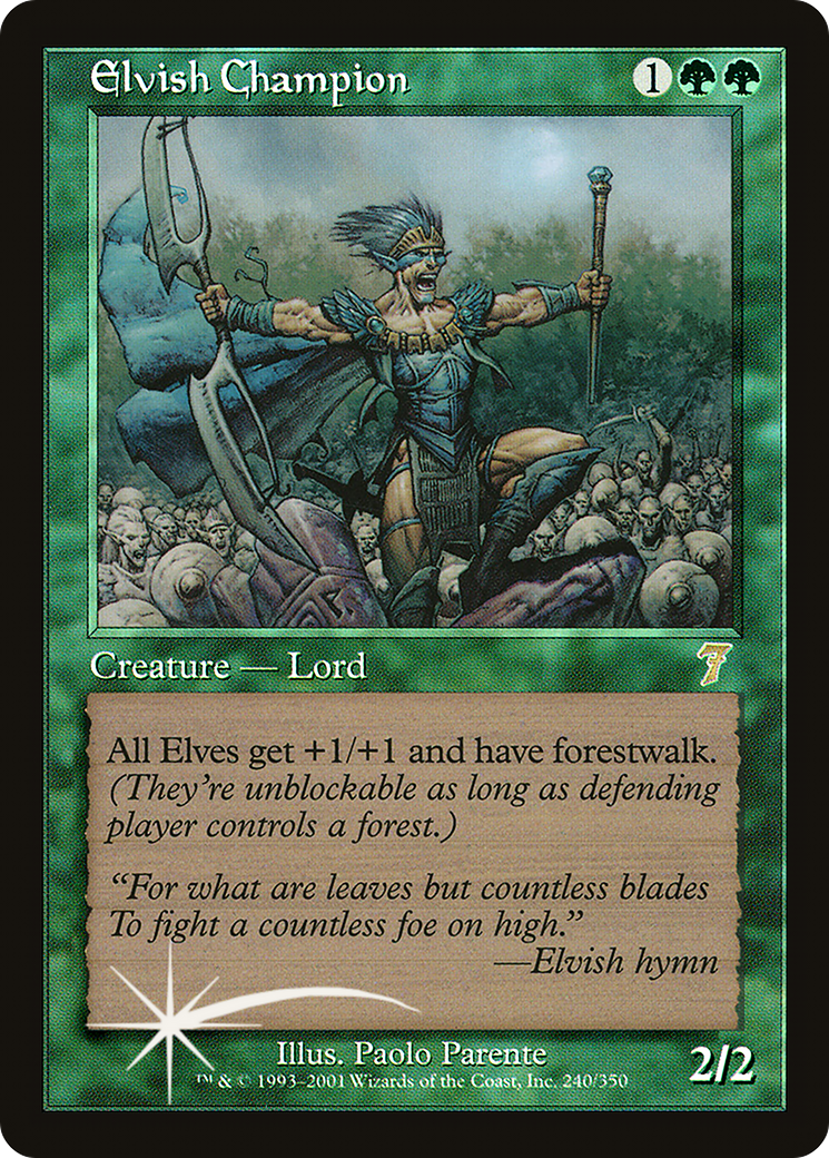 Elvish Champion (7ED-240★) - 7th Edition