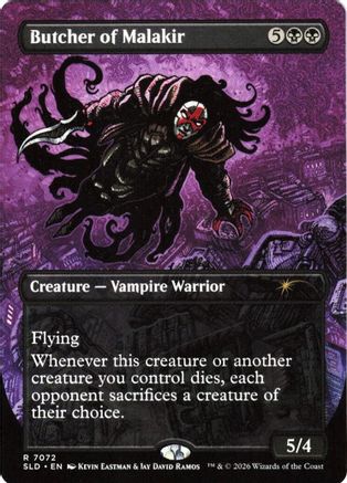 Butcher of Malakir (7072) (SLD-7072) - Secret Lair Drop Series Foil