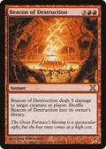 Beacon of Destruction (10E-189) - Tenth Edition Foil
