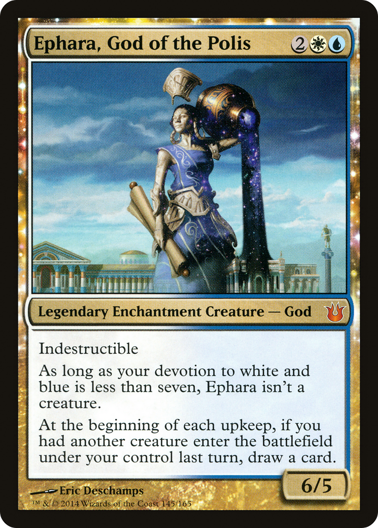 Ephara, God of the Polis (BNG-145) - Born of the Gods: (enchantment) Foil
