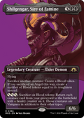 Shilgengar, Sire of Famine (Borderless) (MH3-366) - Modern Horizons 3 Foil